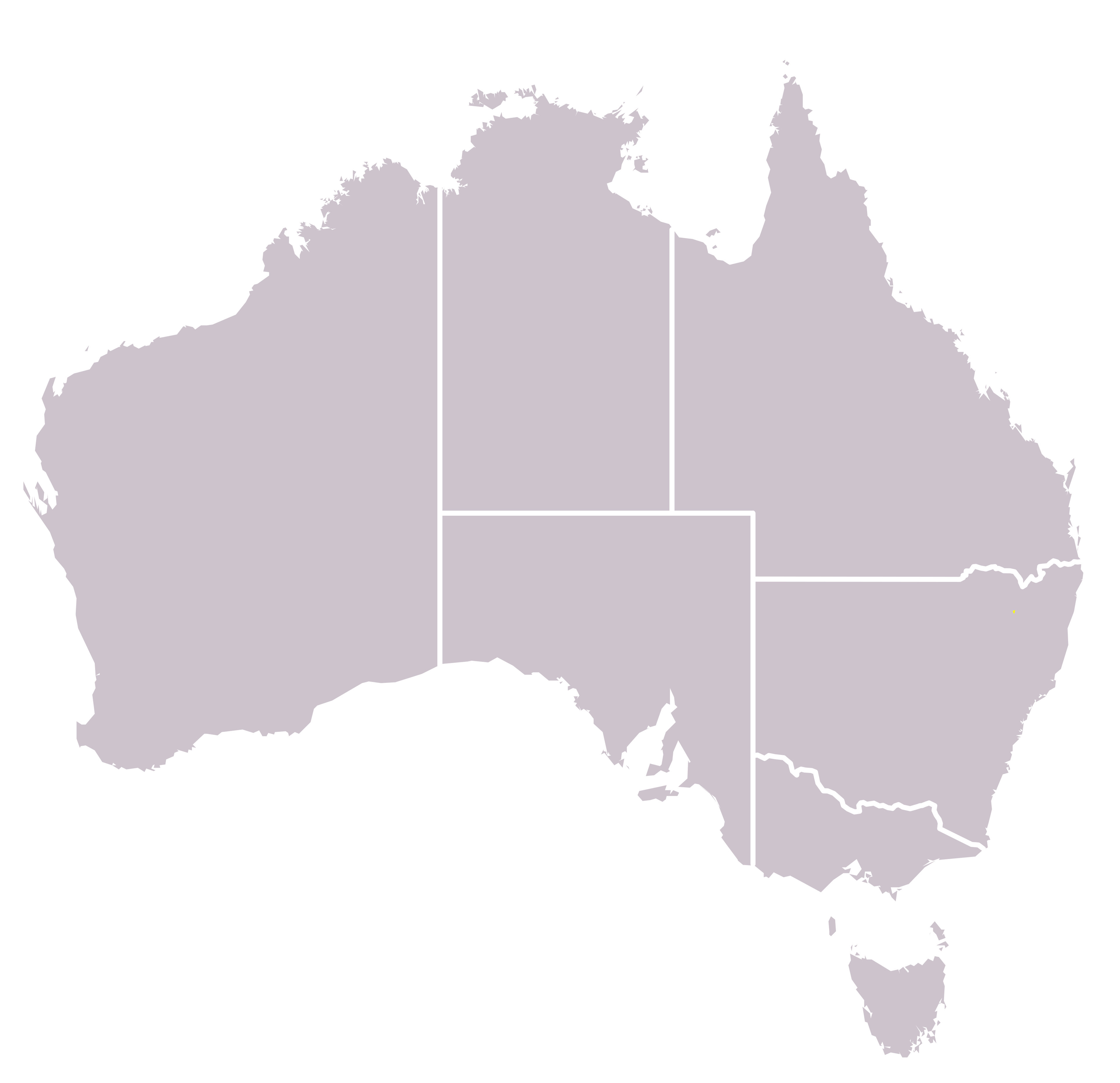 Map of Australia