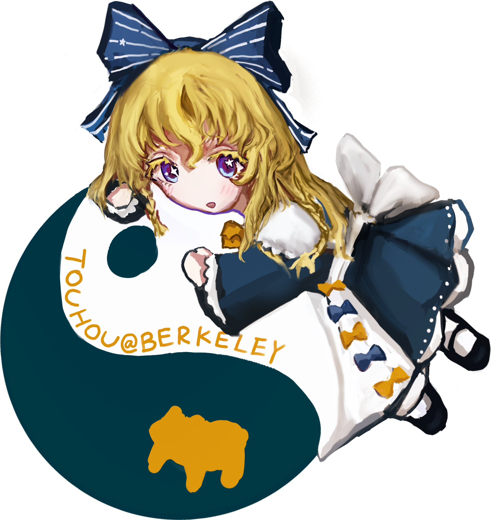 Logo of the Touhou club at University of California, Berkeley