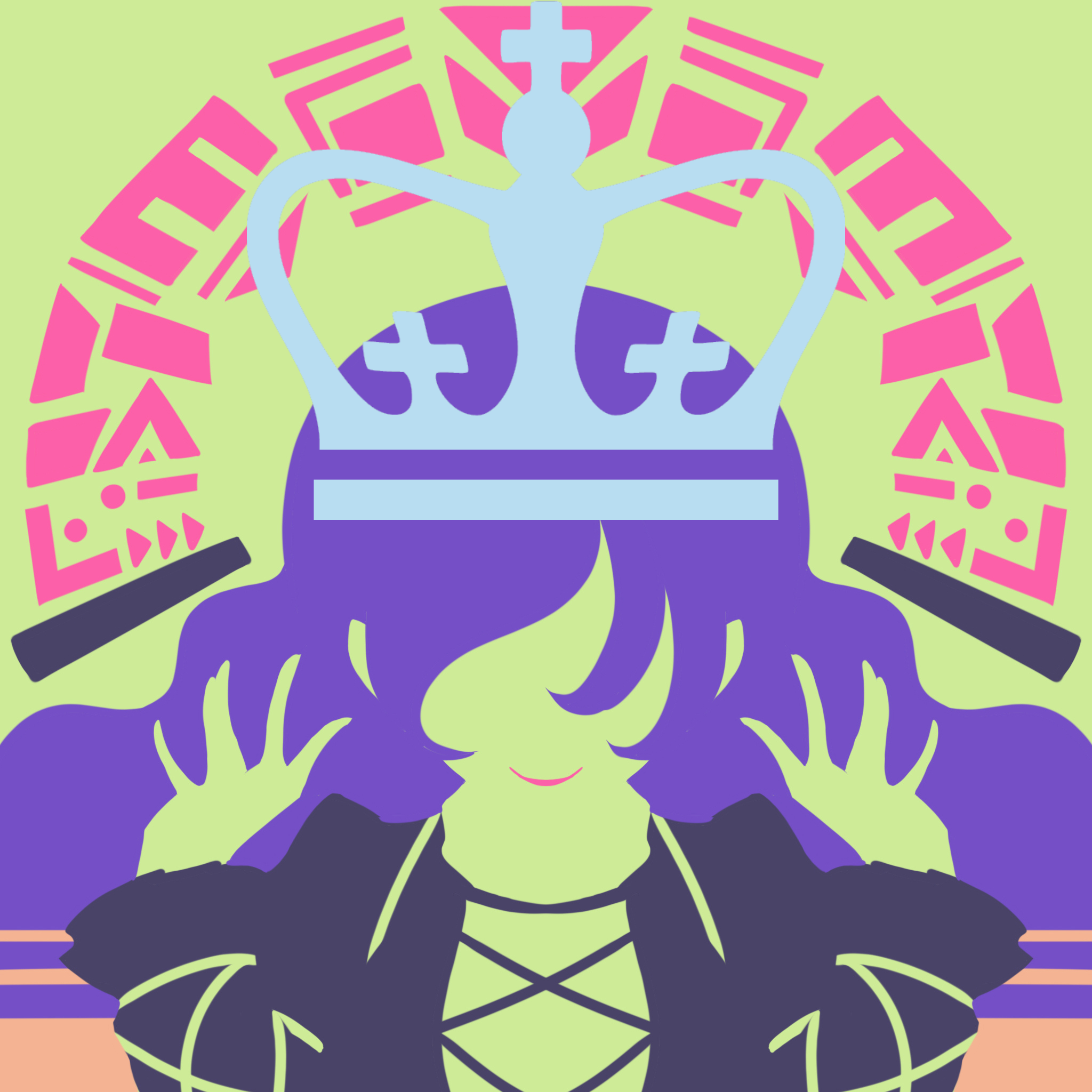 Logo of the Touhou club at Columbia University