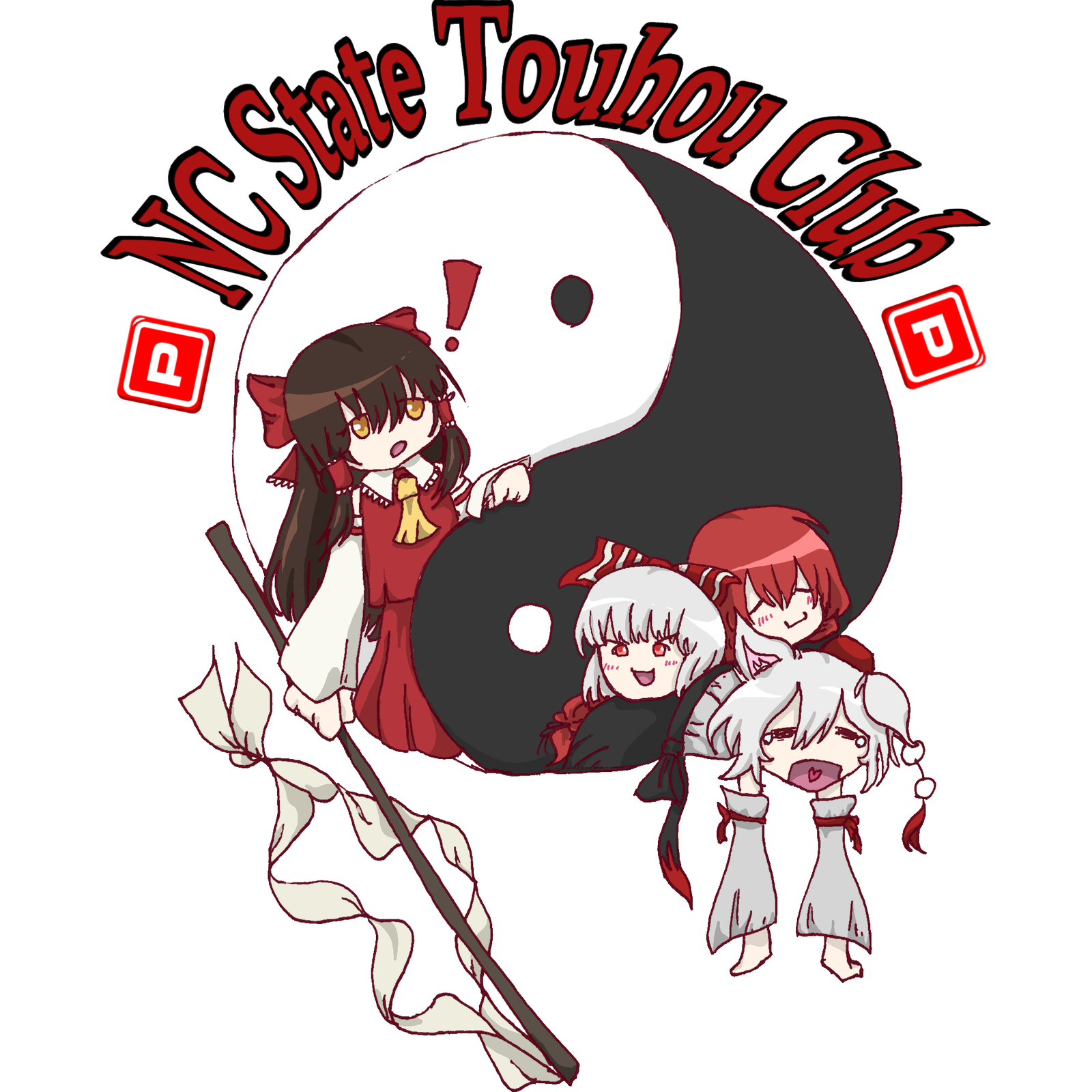 Logo of the Touhou club at NC State University