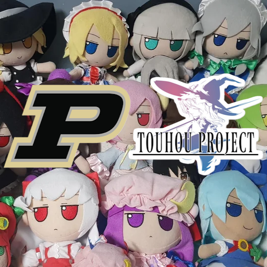Logo of the Touhou club at Purdue University