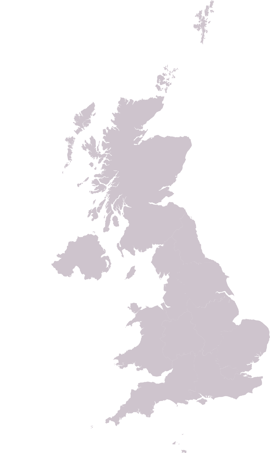 Map of the United Kingdom
